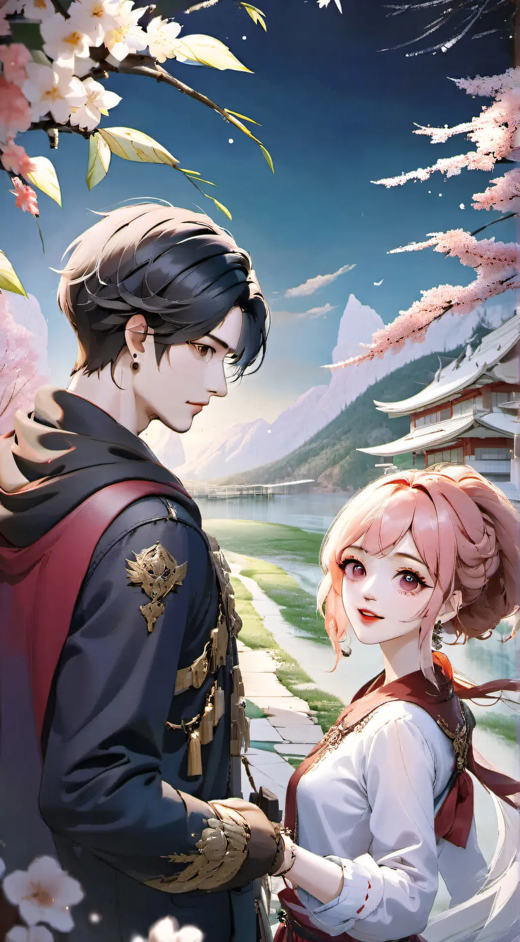 ai character: Hashira  background