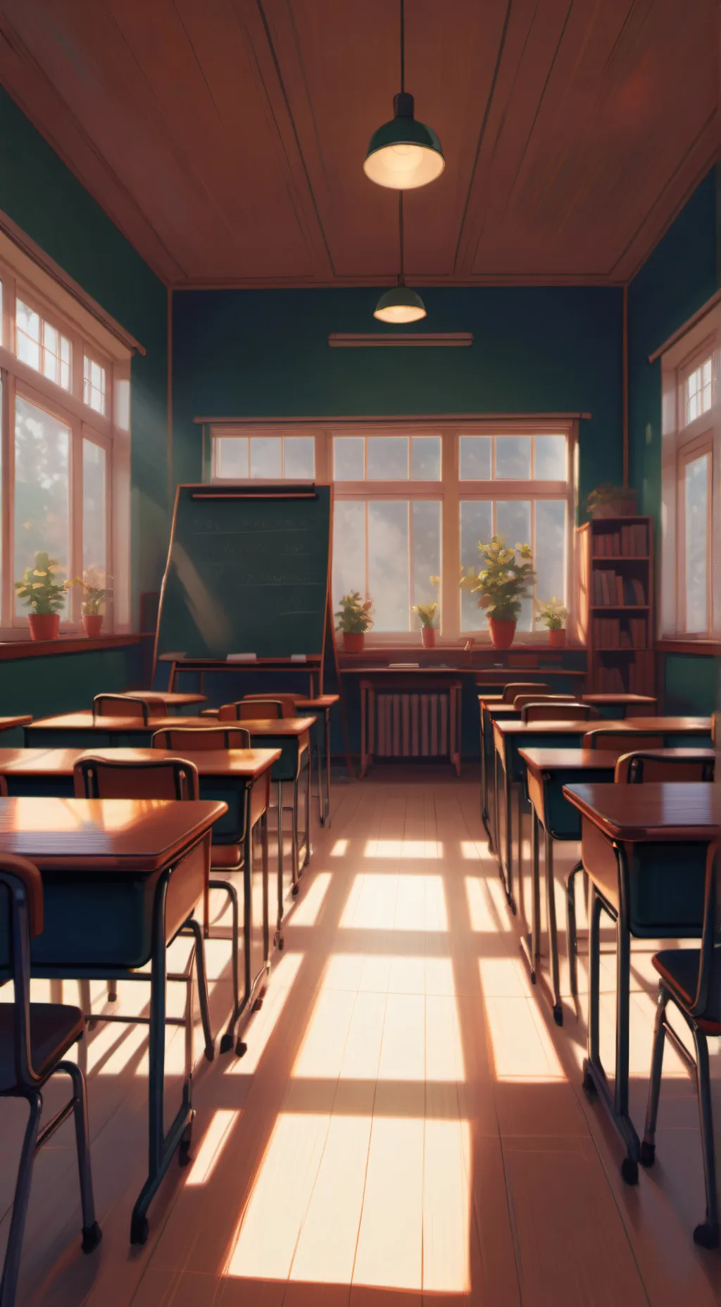 ai character: own school background