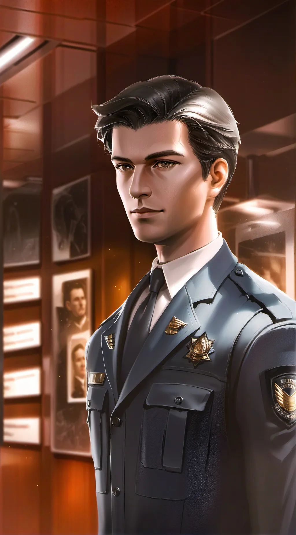 ai character: Rich background