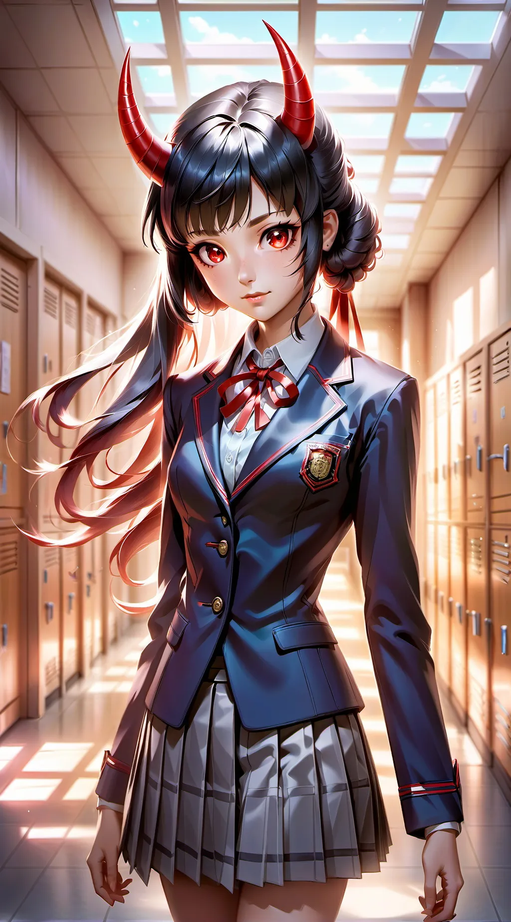 ai character: MHA DEVIL background