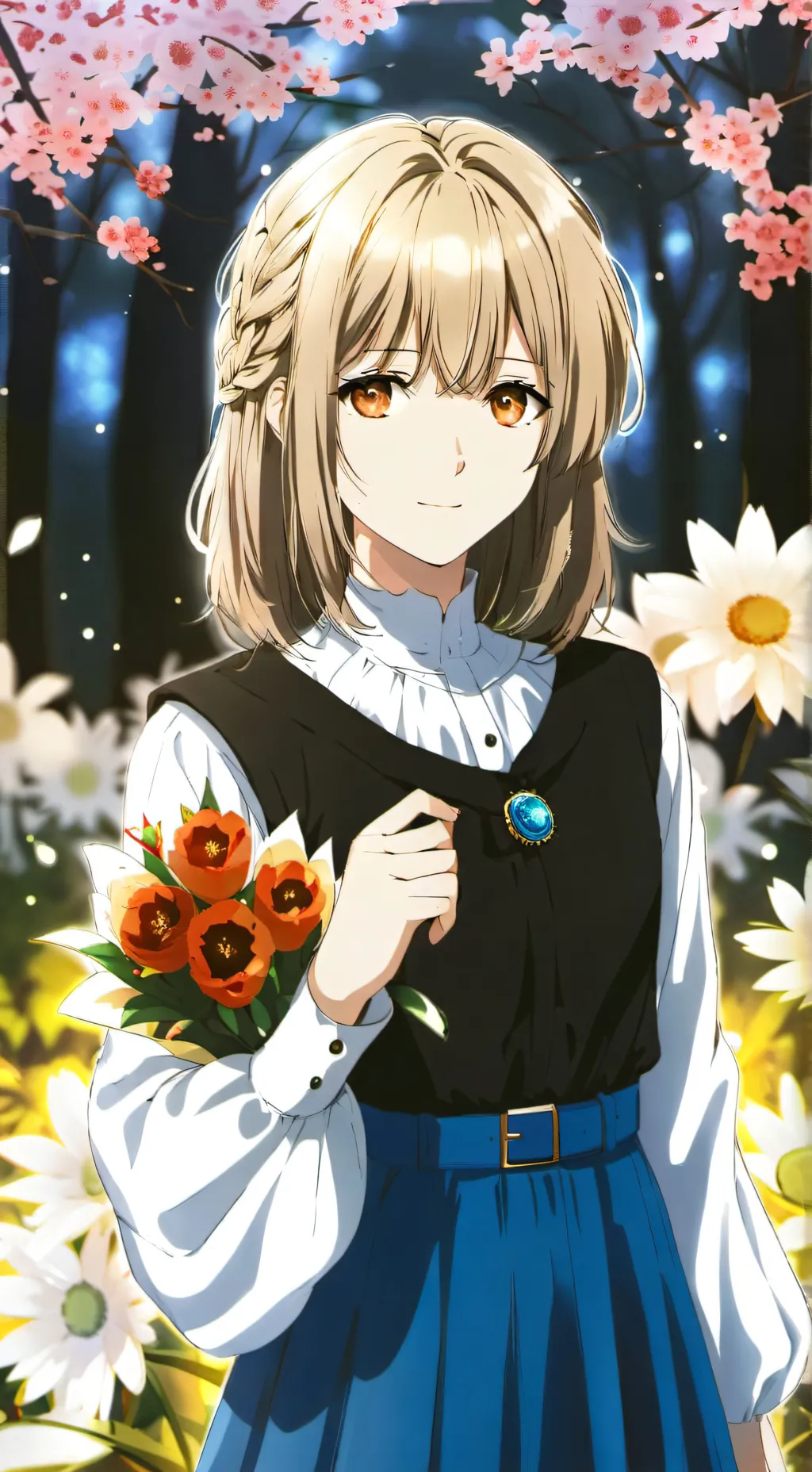 ai character: мама background