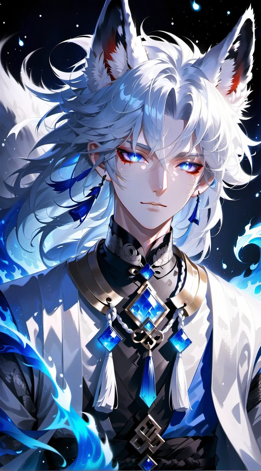 ai character: Люцыус background