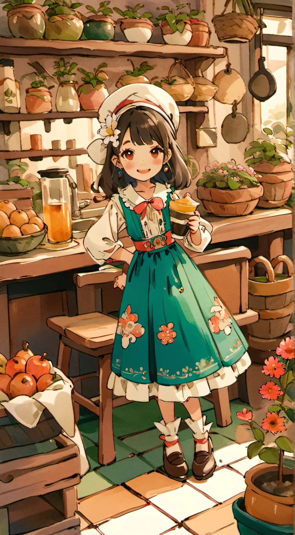 ai character: Sprunki infección background