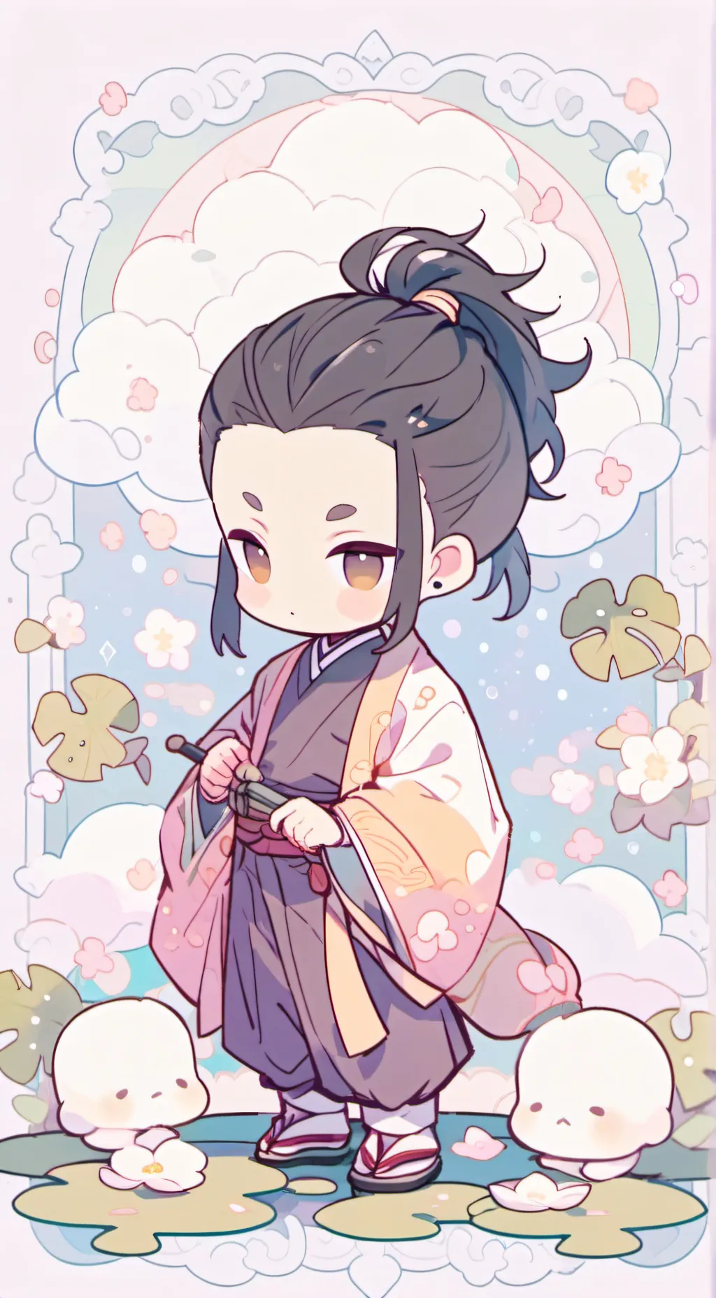 ai character: Walking w/ Geto GW background