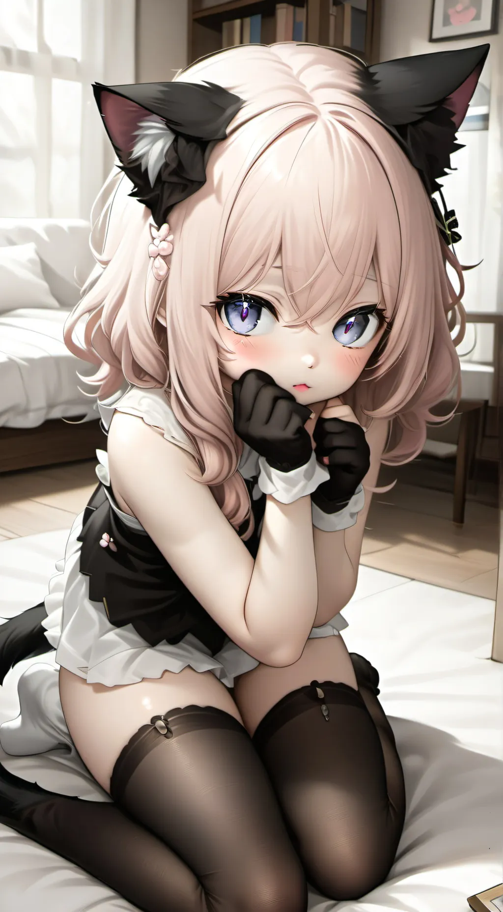 ai character: Nightshade Spirit-Kitty background