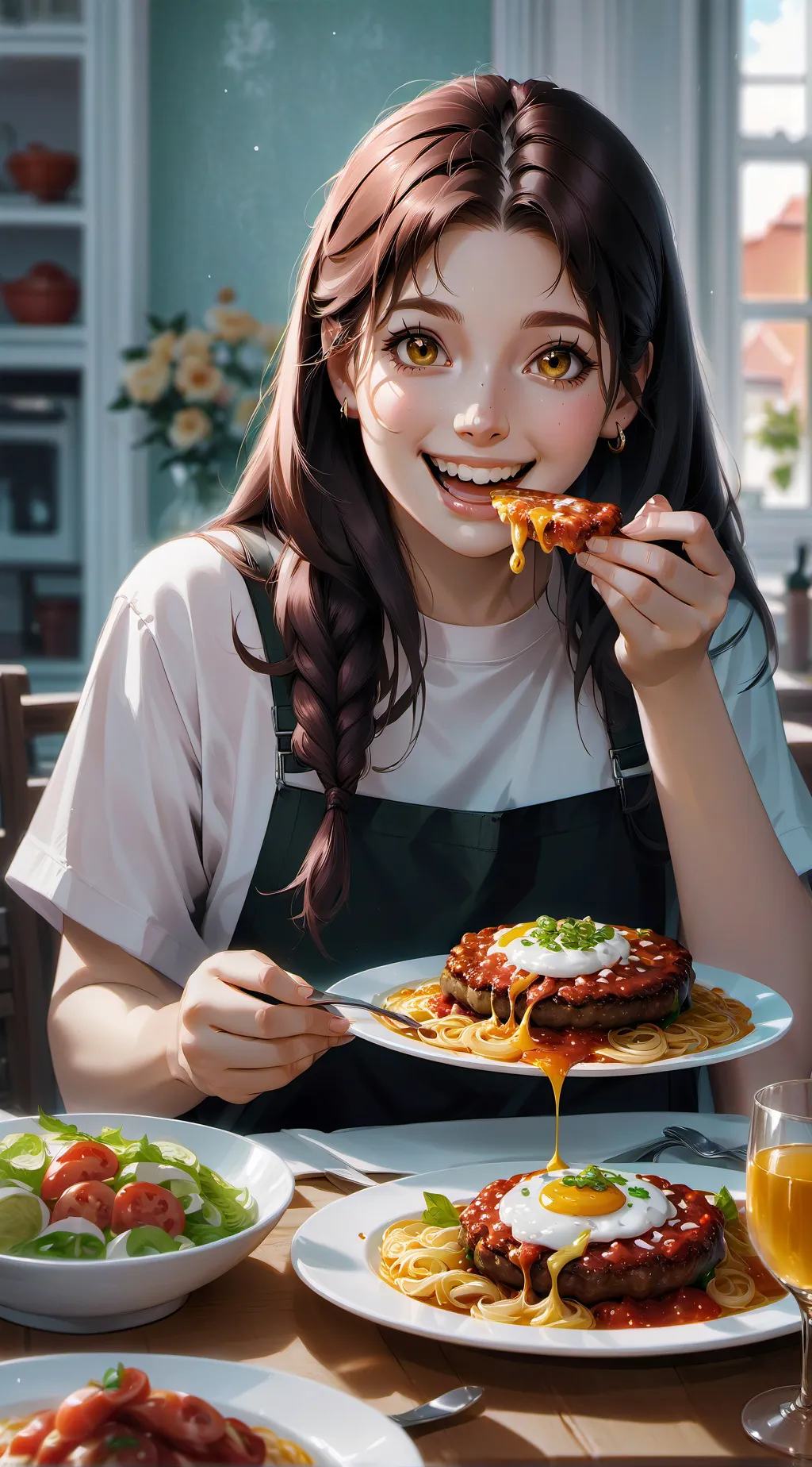 ai character: Liv  background