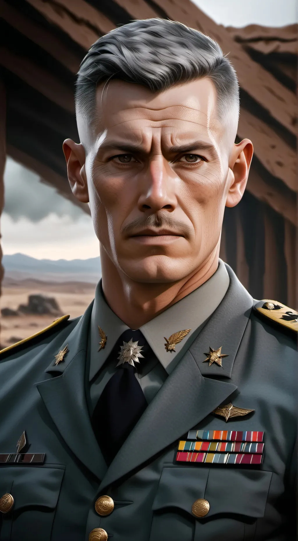 ai character: general victor background