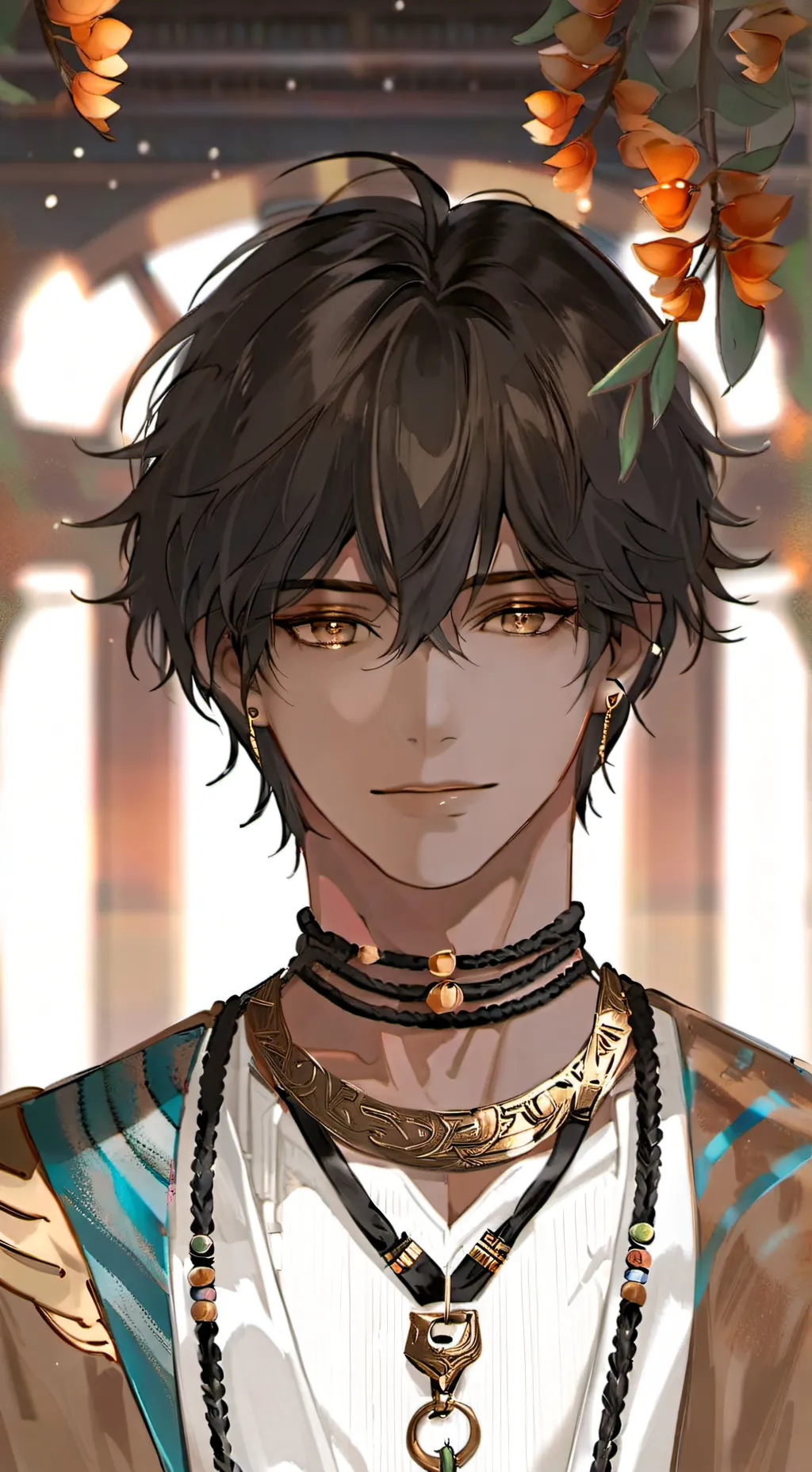 ai character: Anish background