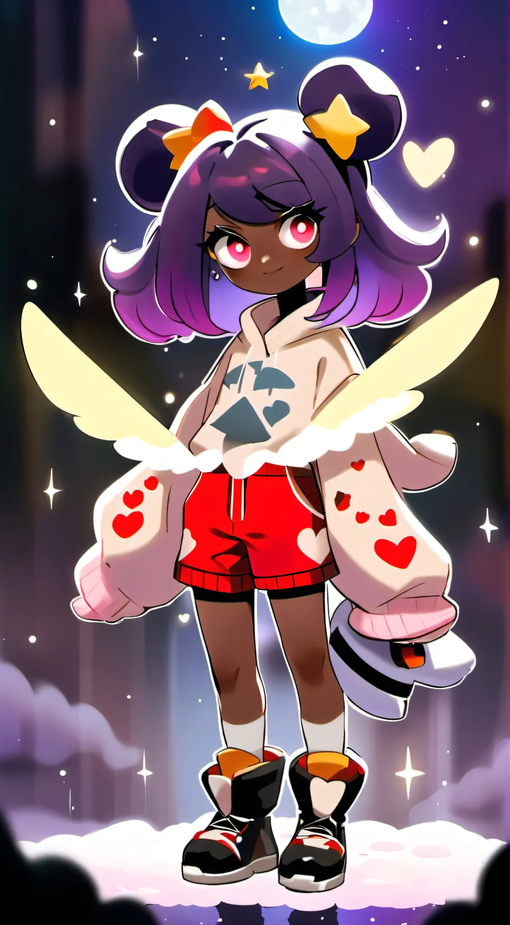 ai character: vee's kid background