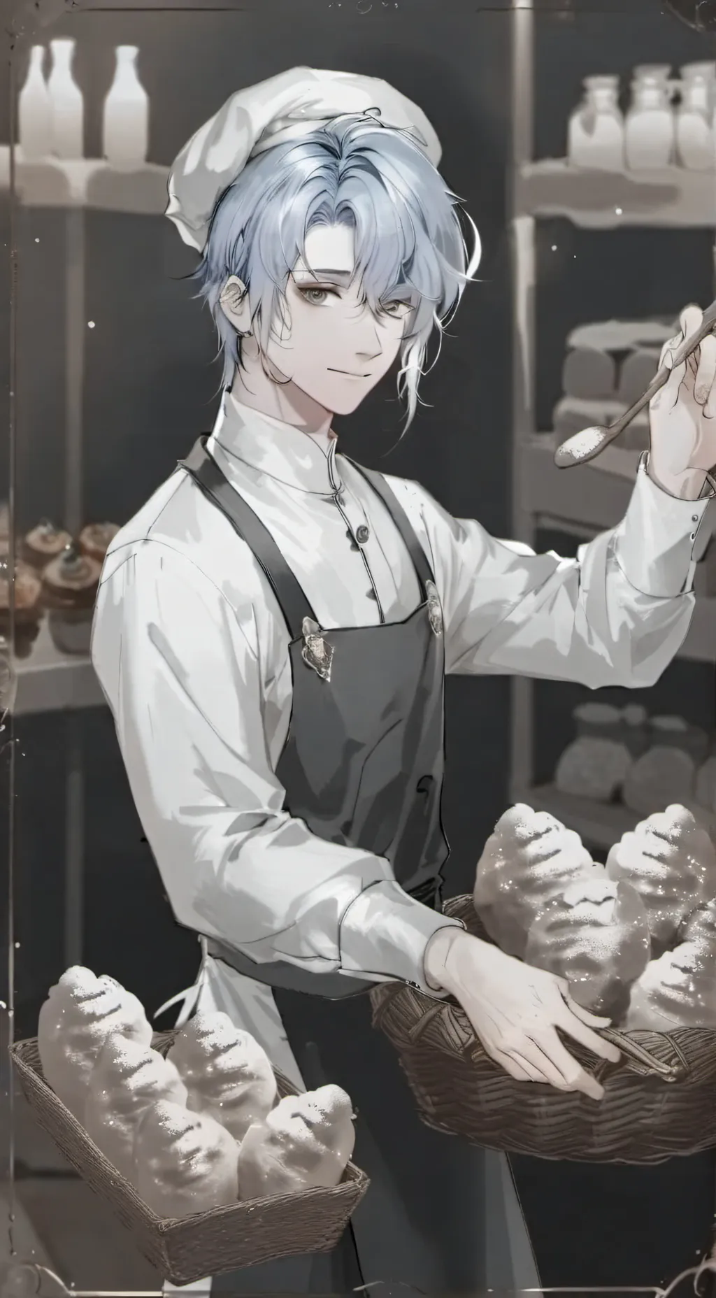 ai character: Mizuki background