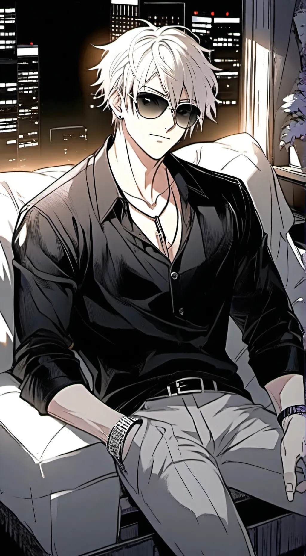 ai character: yoruko  background