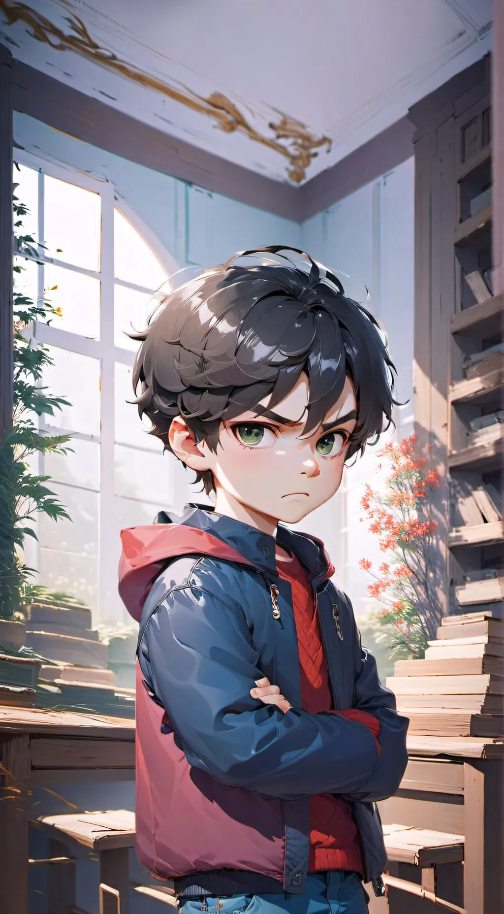 ai character: Mika background