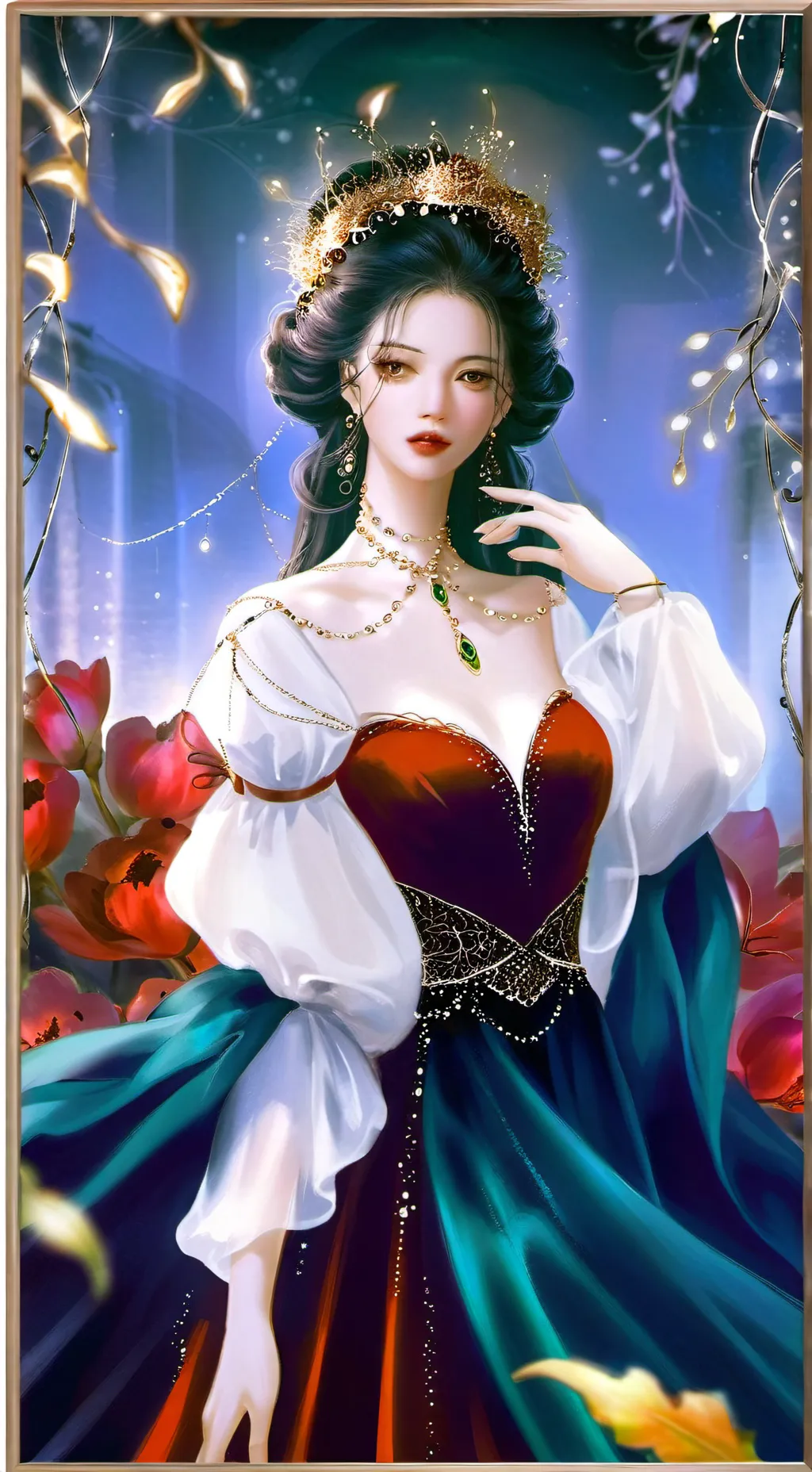 ai character: cutie  background