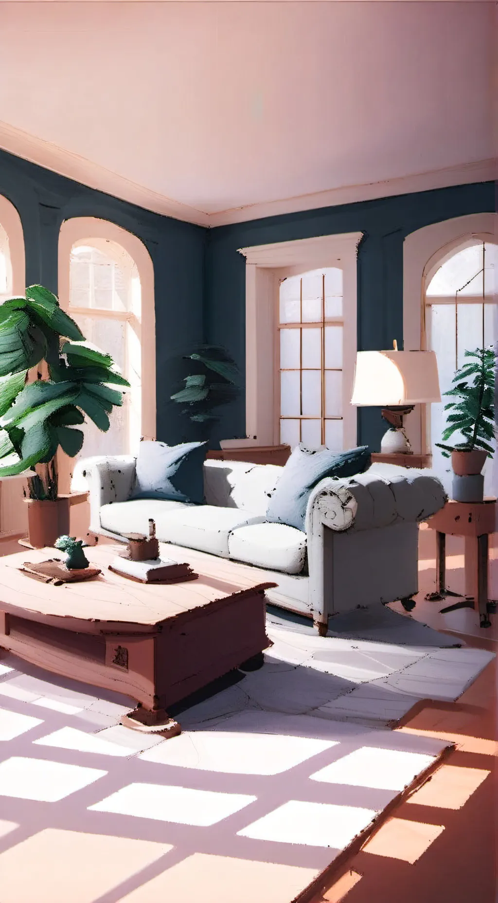 ai character: Home Alone. background