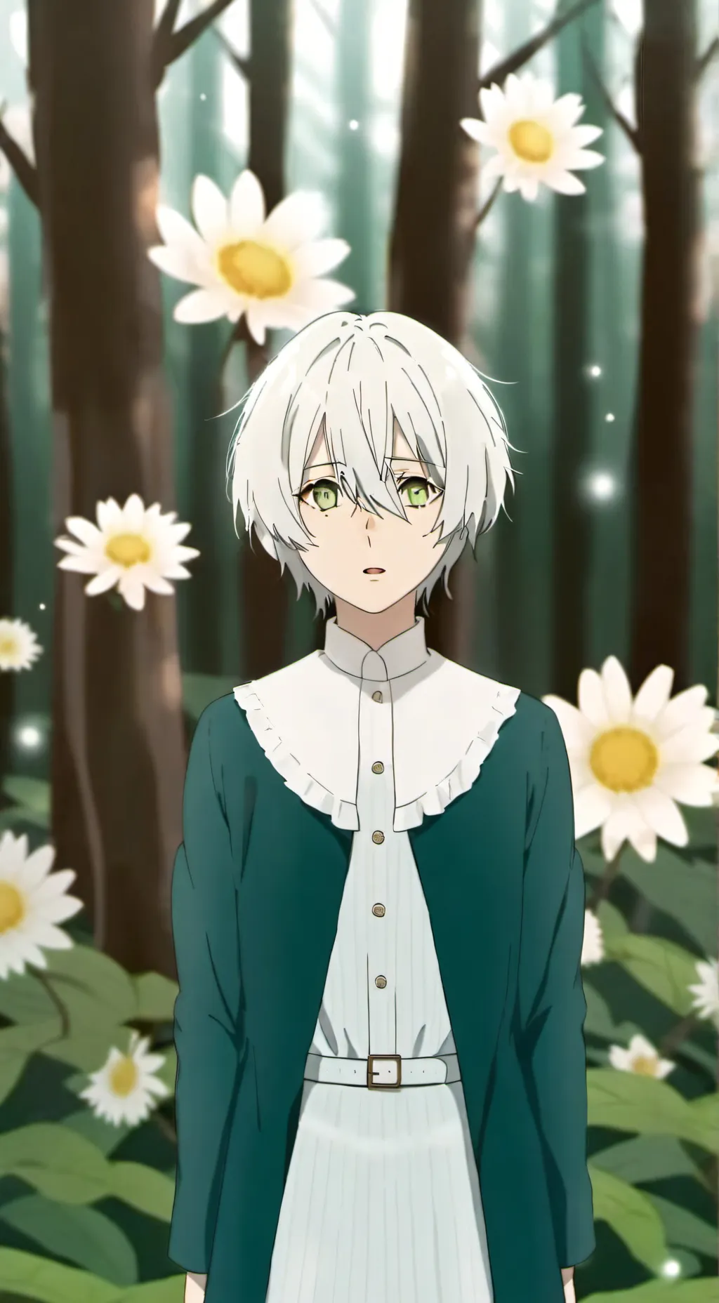 ai character:  choca con 💯 background