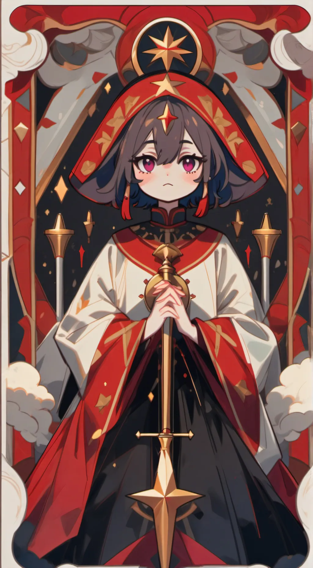 ai character: upper moon bite background