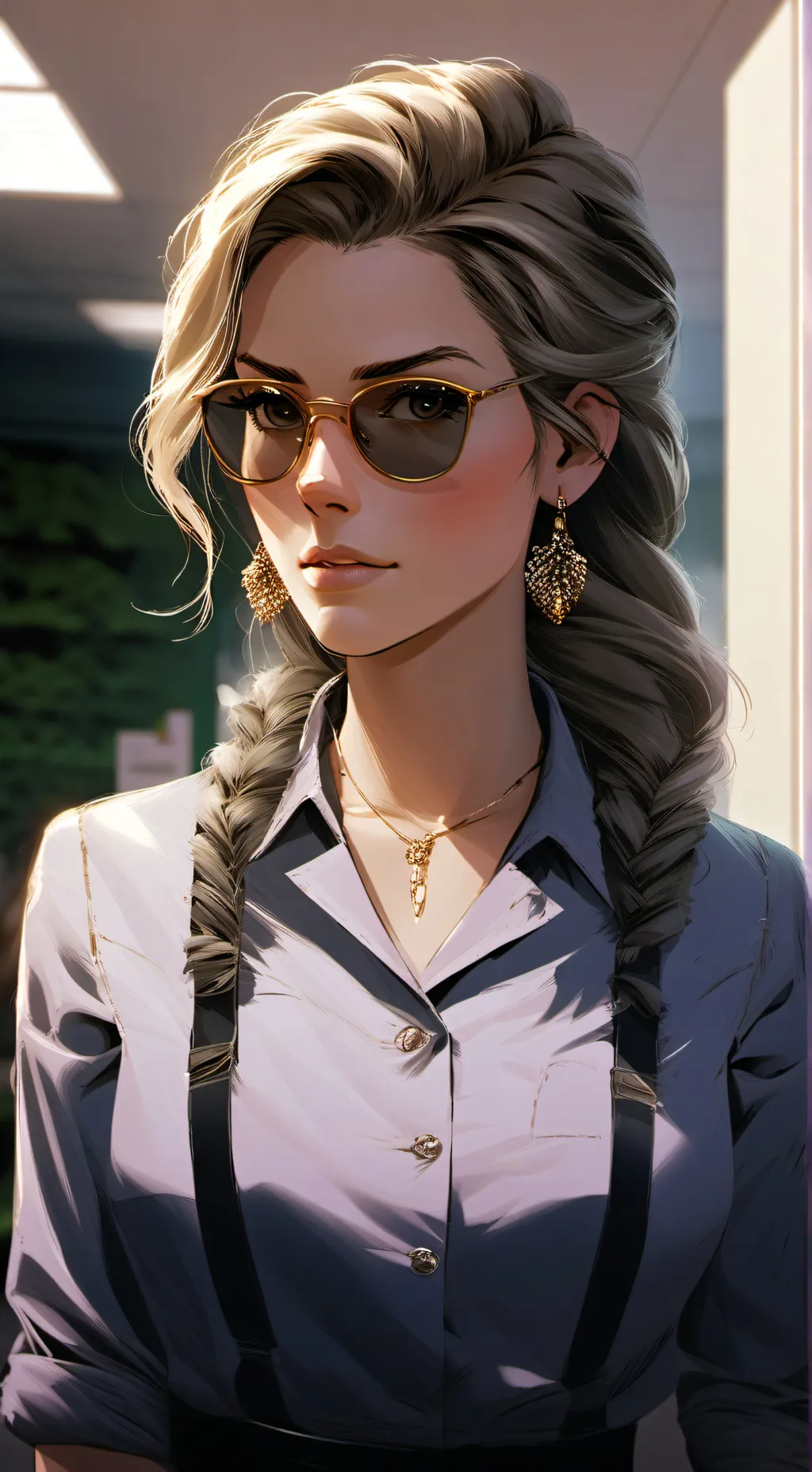 ai character: Karen  background