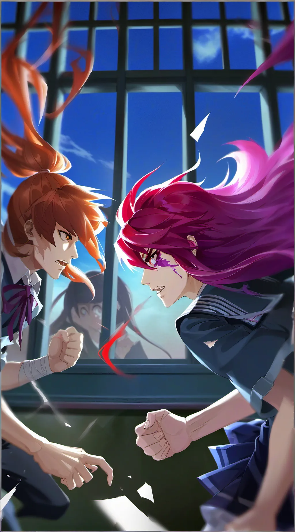 ai character: Ryuko background