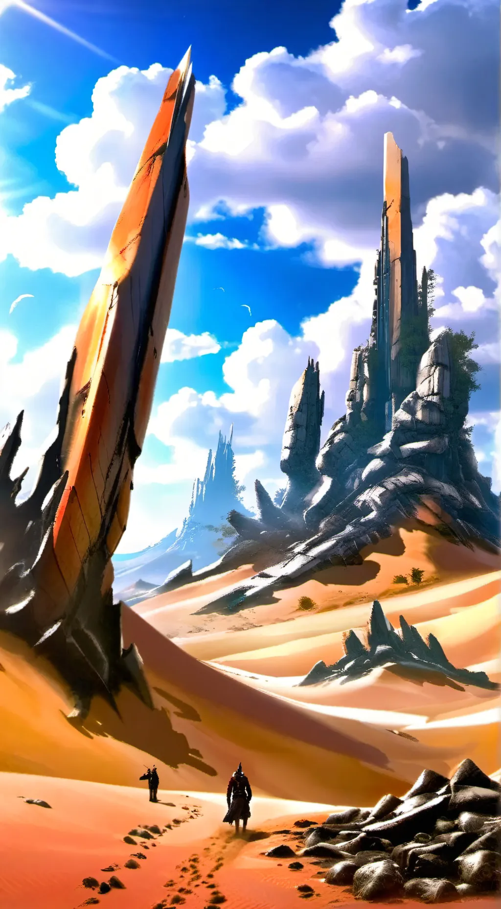 ai character: ds cowboy au fixed background