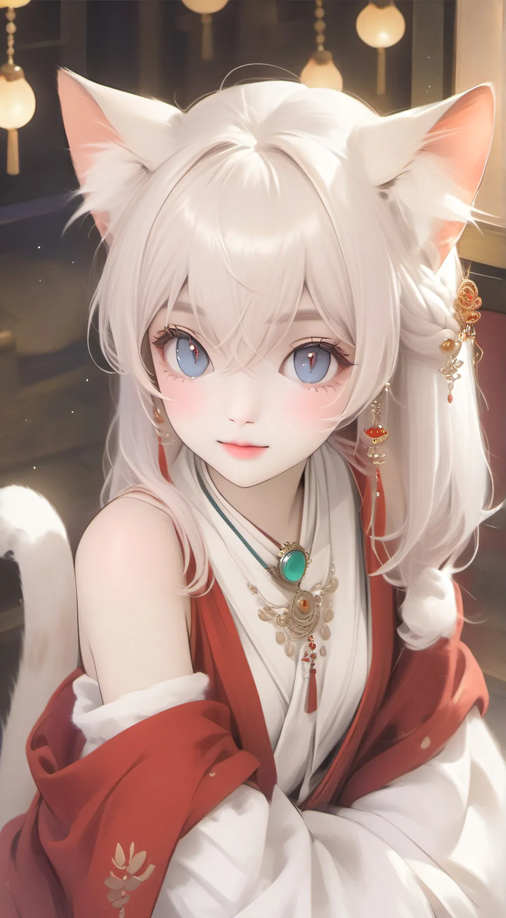 ai character: Desert Enchantress background