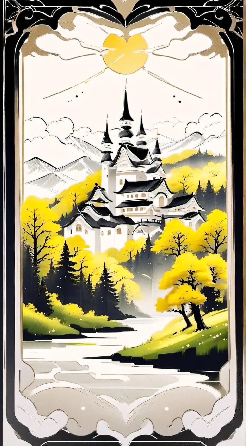 ai character: The Smile Family!! background