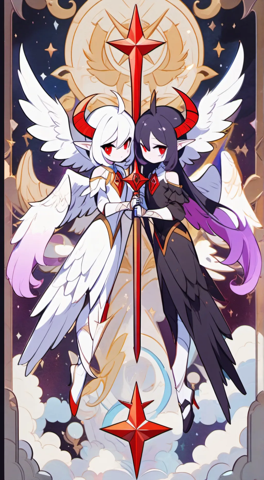 ai character: archangels sister background