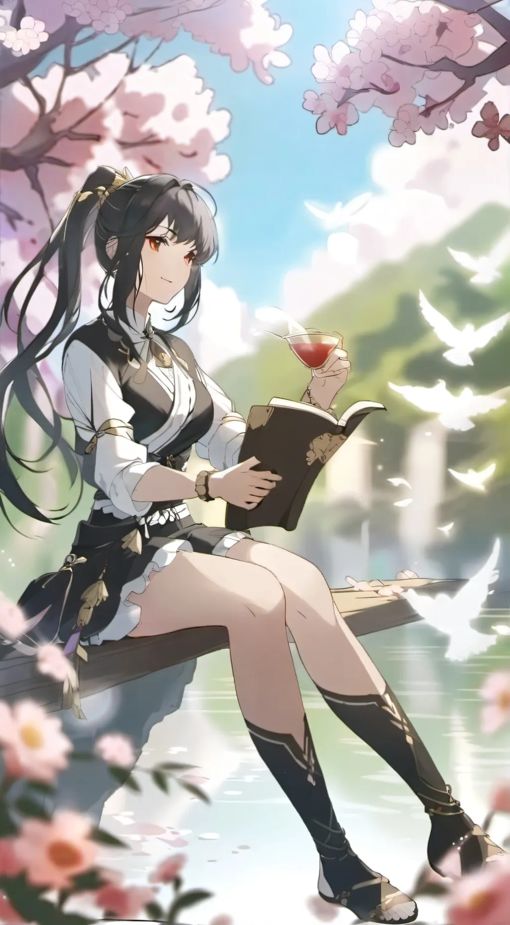 ai character: mia background