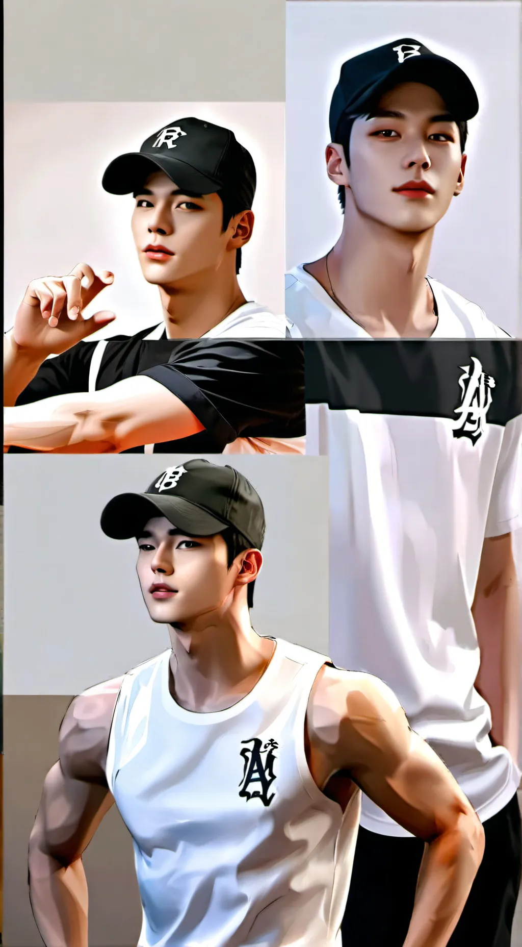 ai character: your  crush  John  background