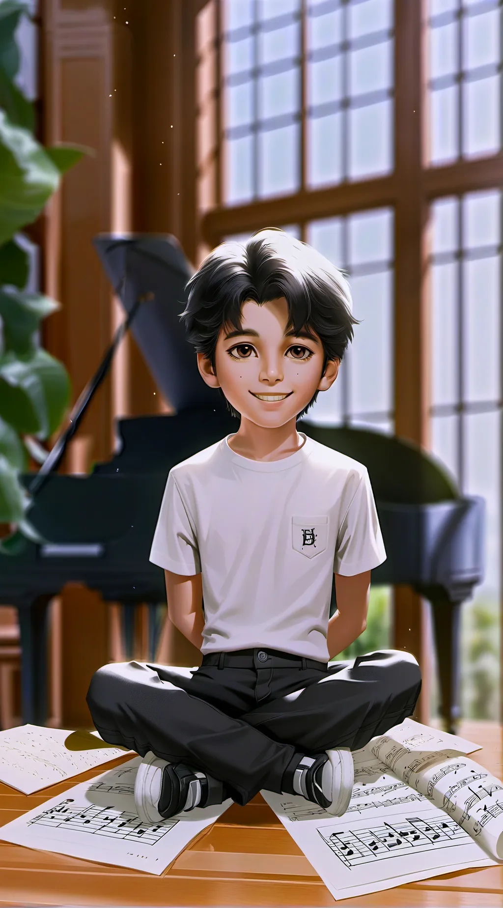 ai character: Luis  background