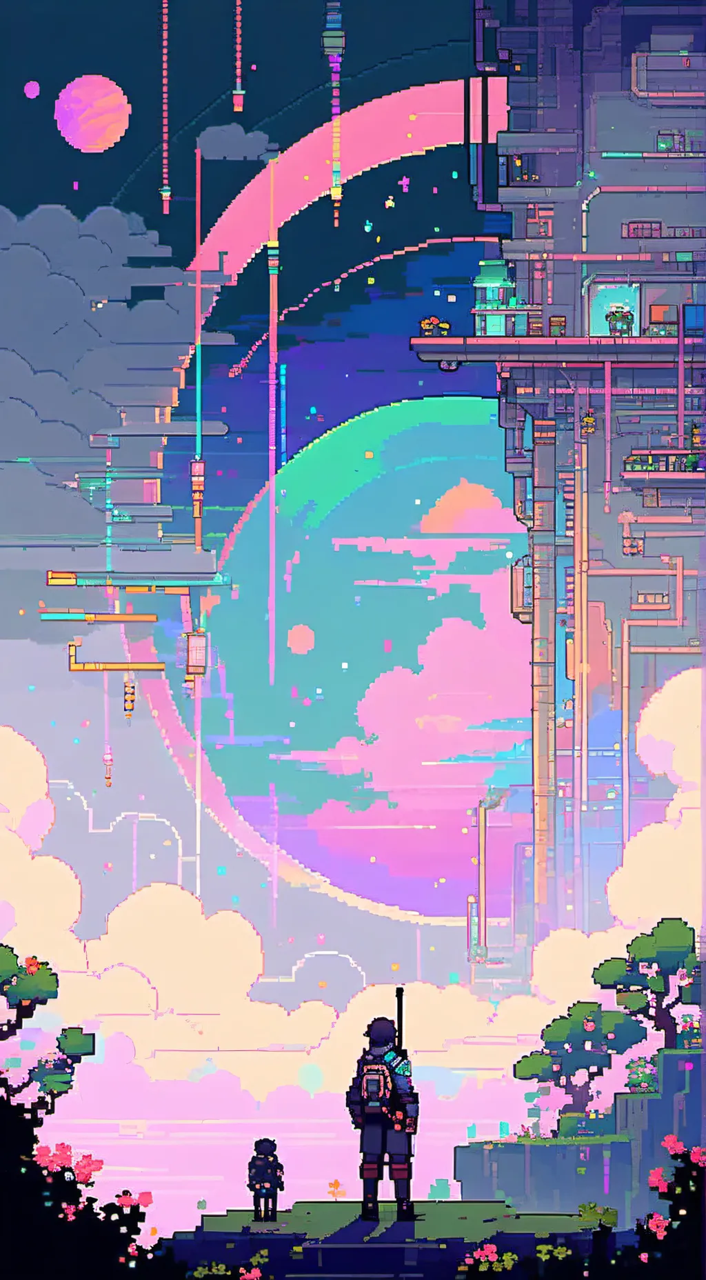 ai character: Solarballs 🪐🌏☀️ background