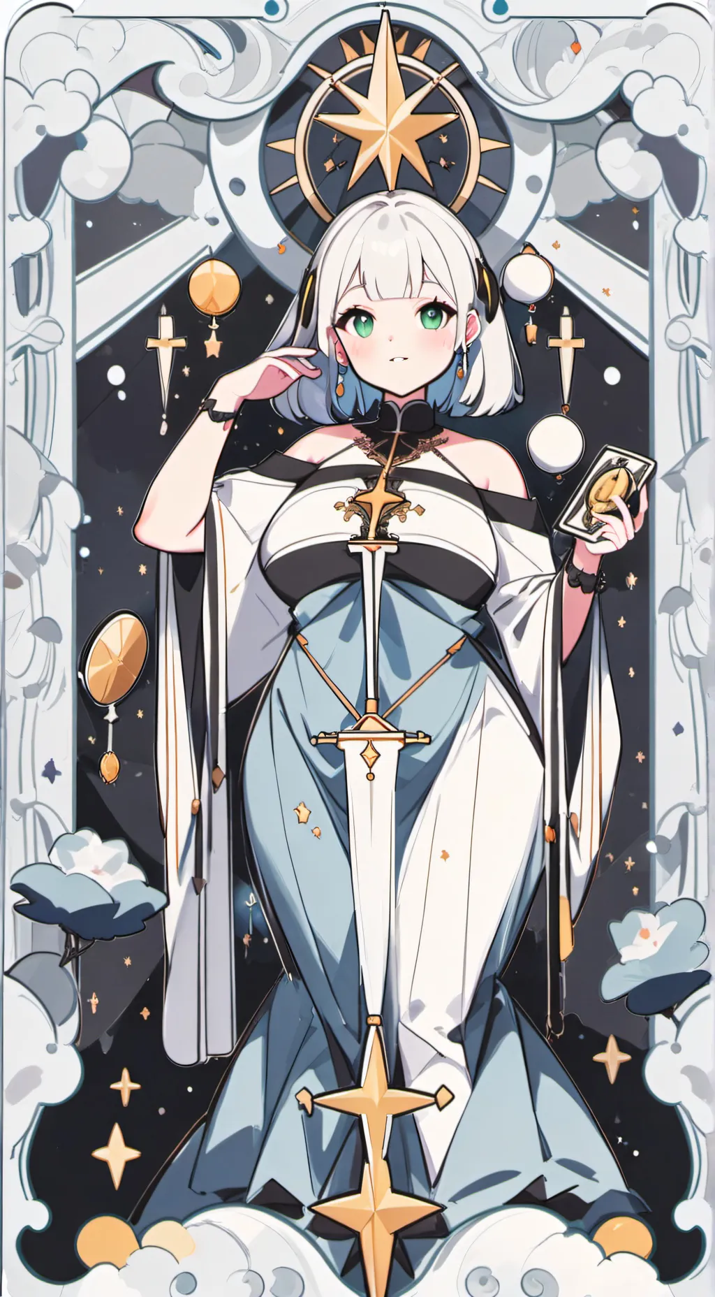 ai character: fat gf background