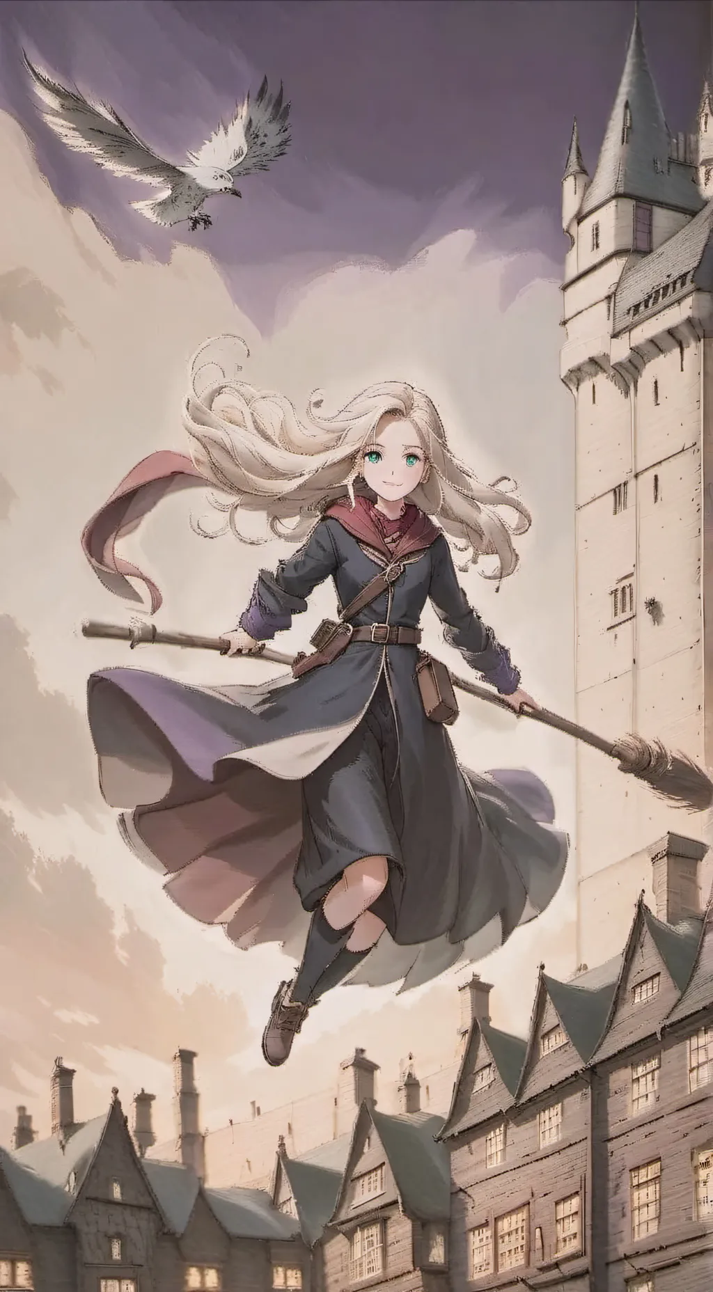 ai character: ≈Hogwarts≈ background