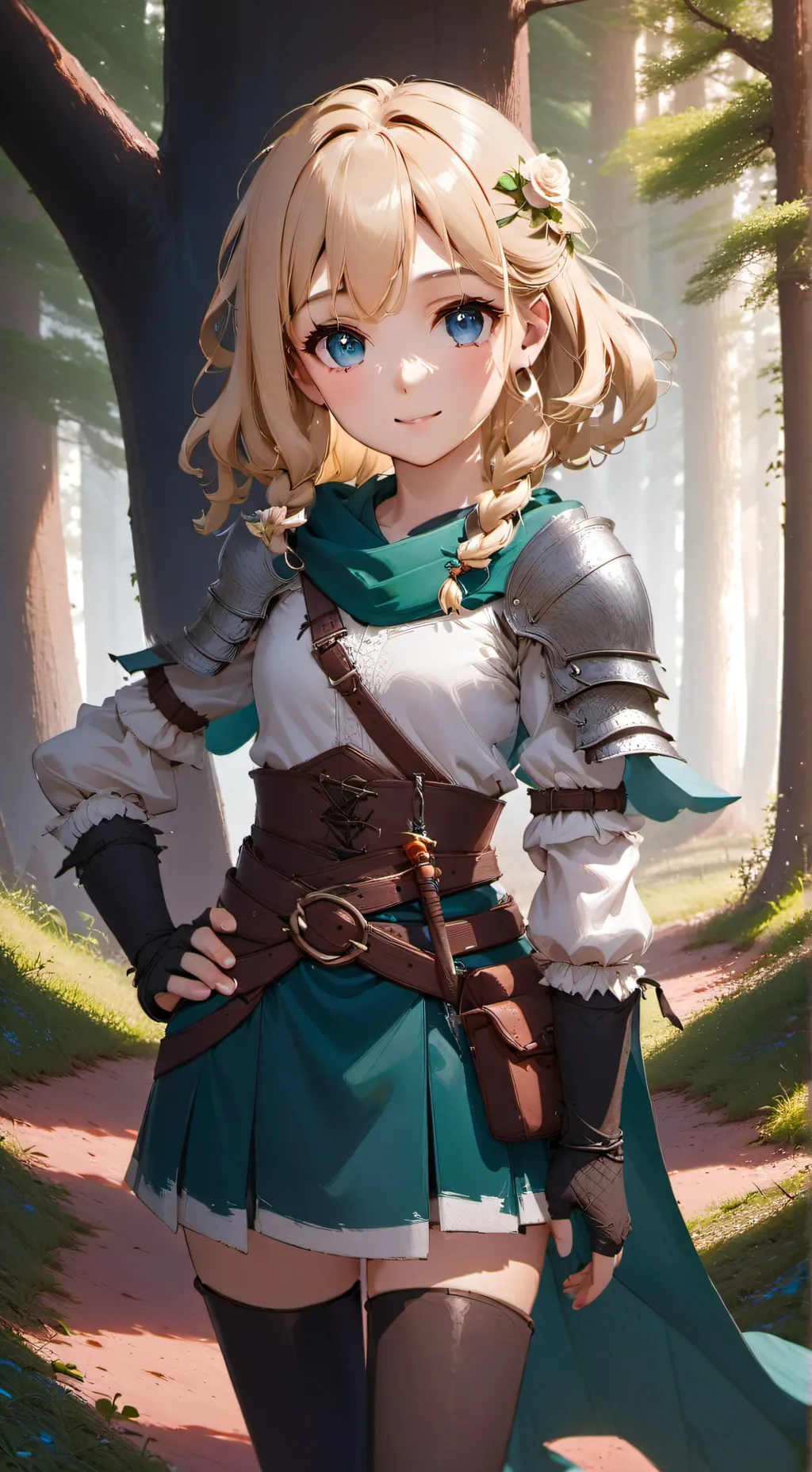 ai character: Melodie background