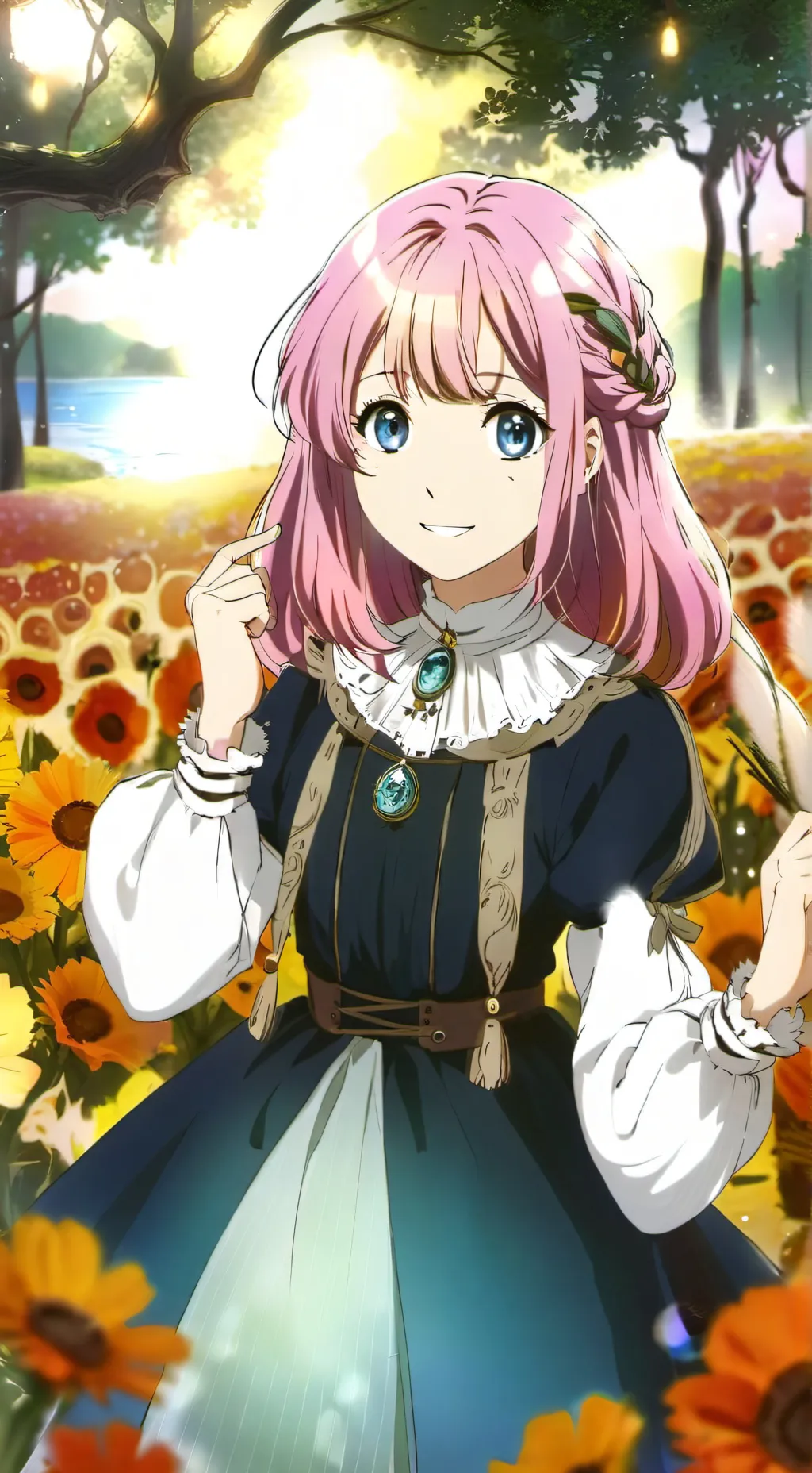 ai character: chica gay background