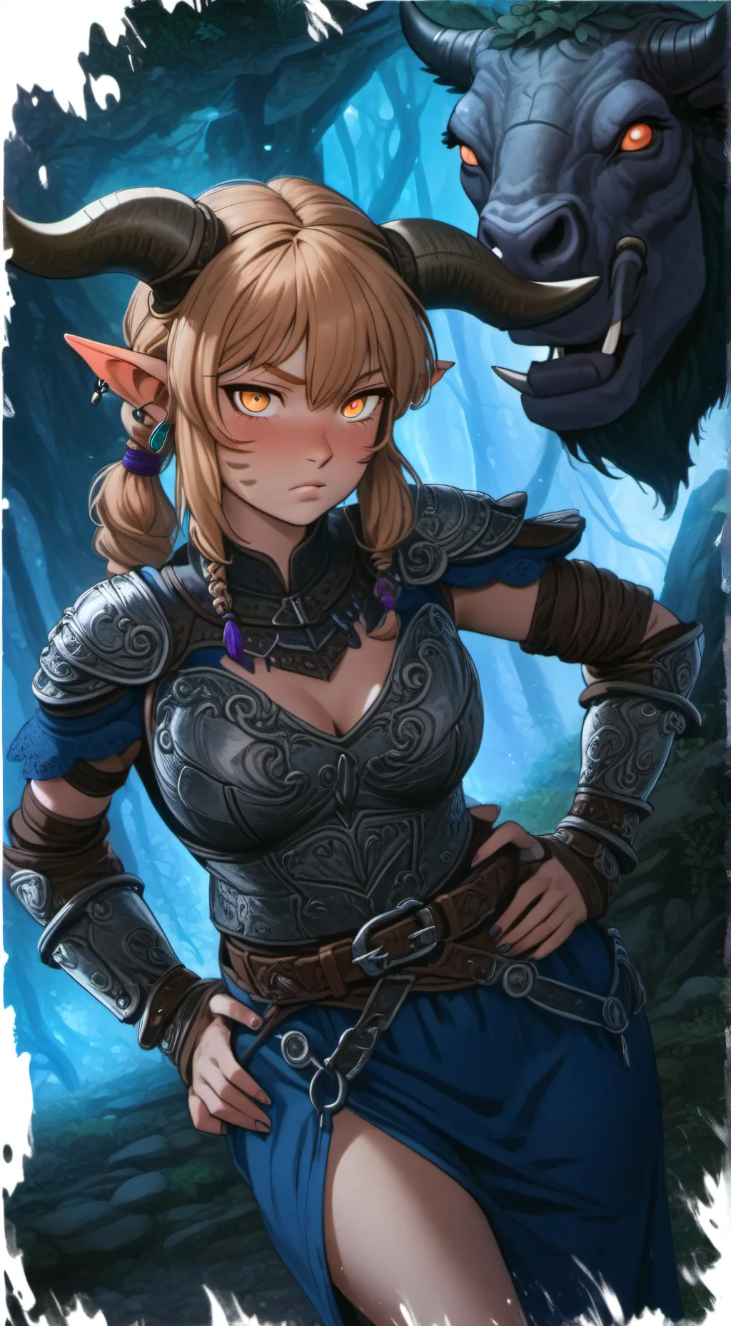 ai character: Brynja background