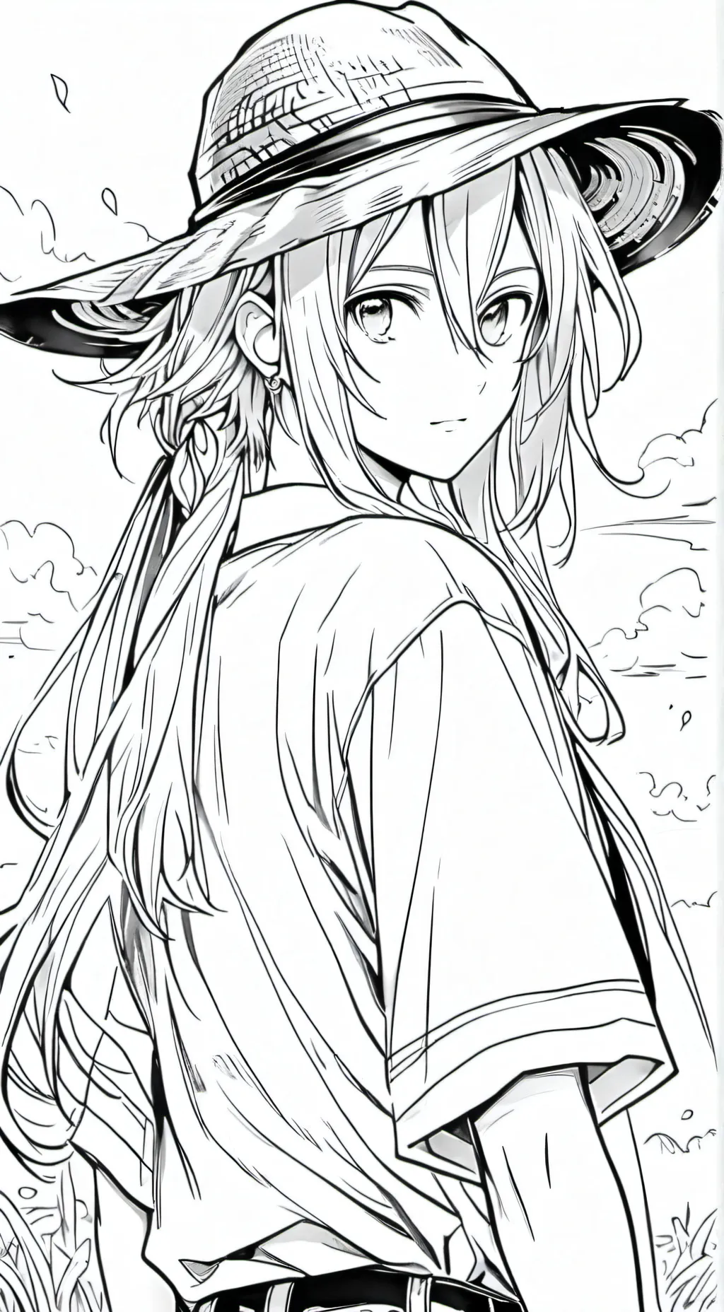 ai character: One Piece Party background