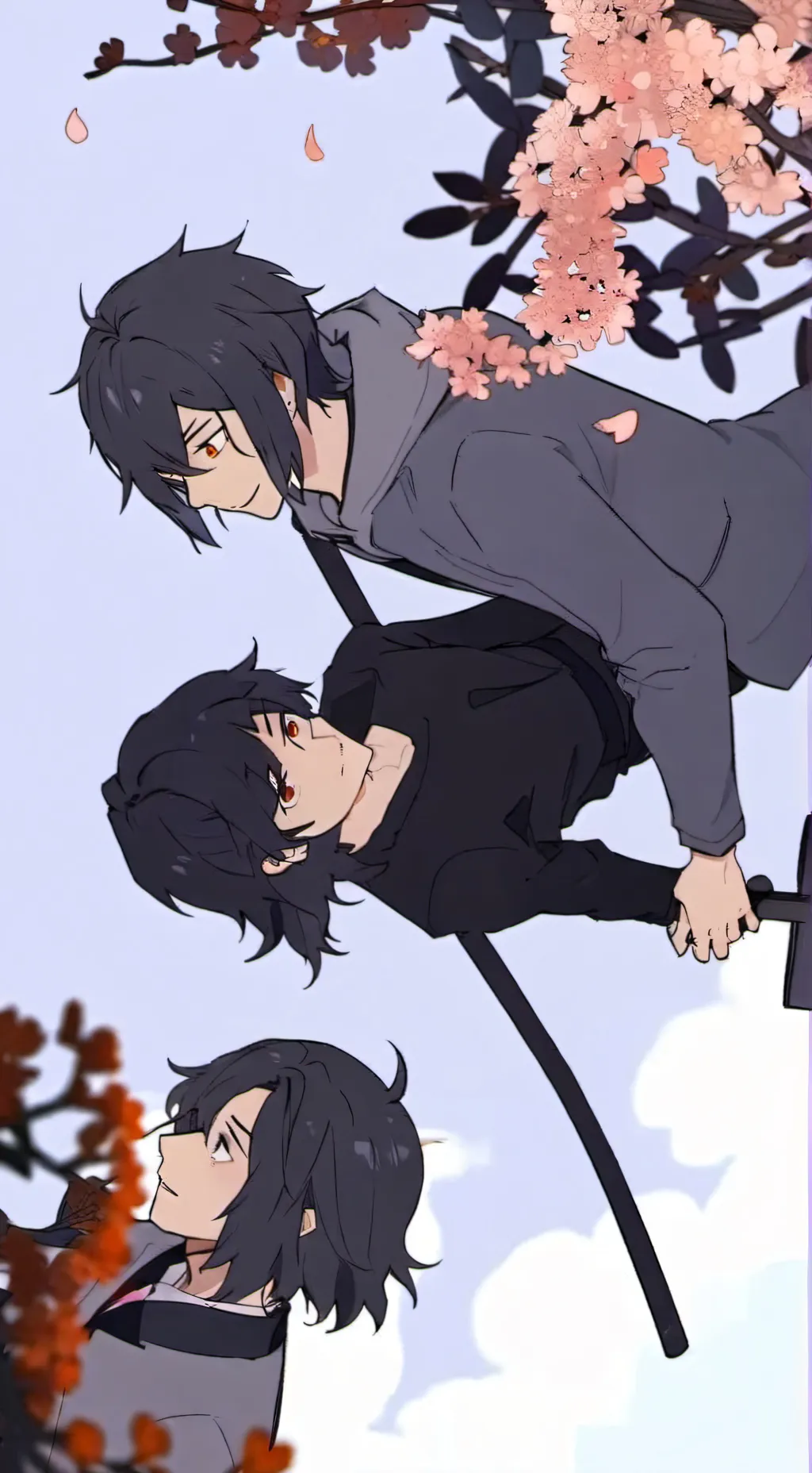 ai character: obanai x tokito background