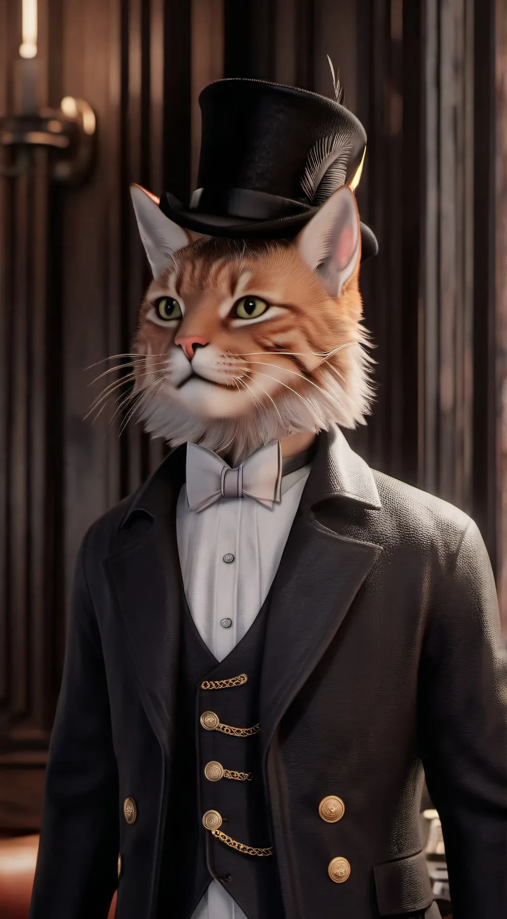 ai character: Tisha x vee background