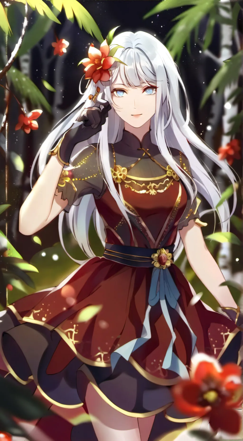 ai character: Veronica background