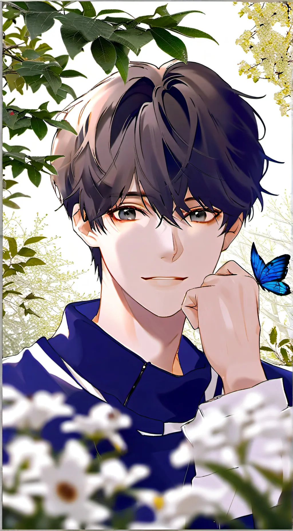 ai character: Kieran ♡ background