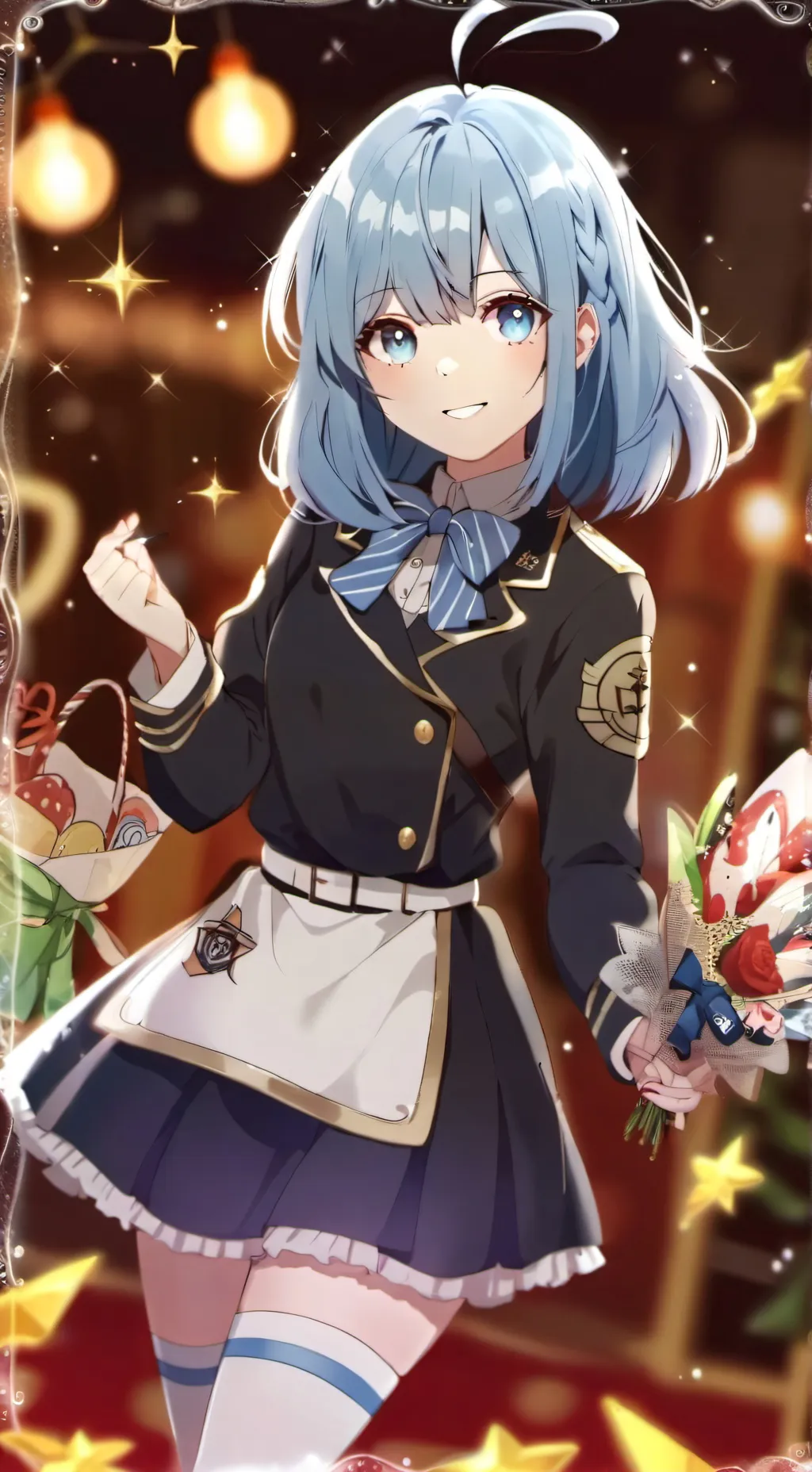 ai character: Melody background