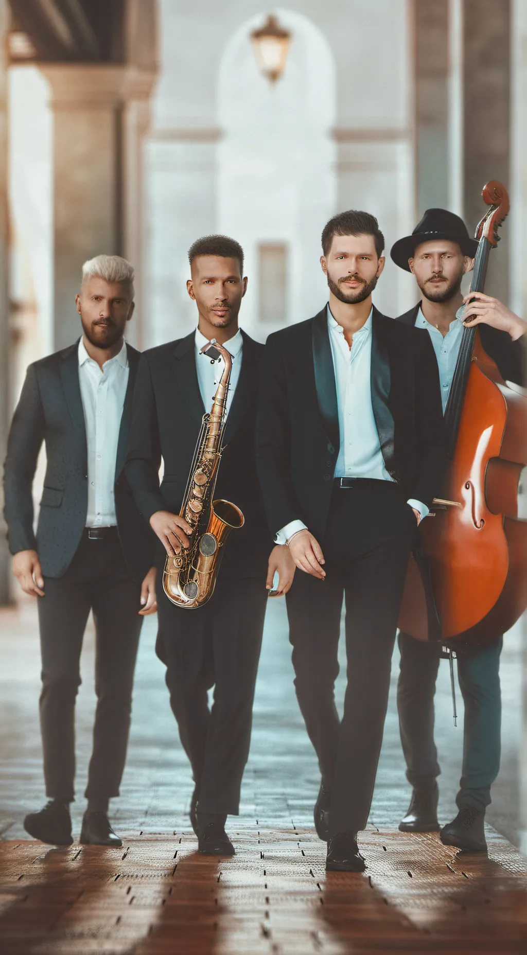 ai character: The band queen.  background