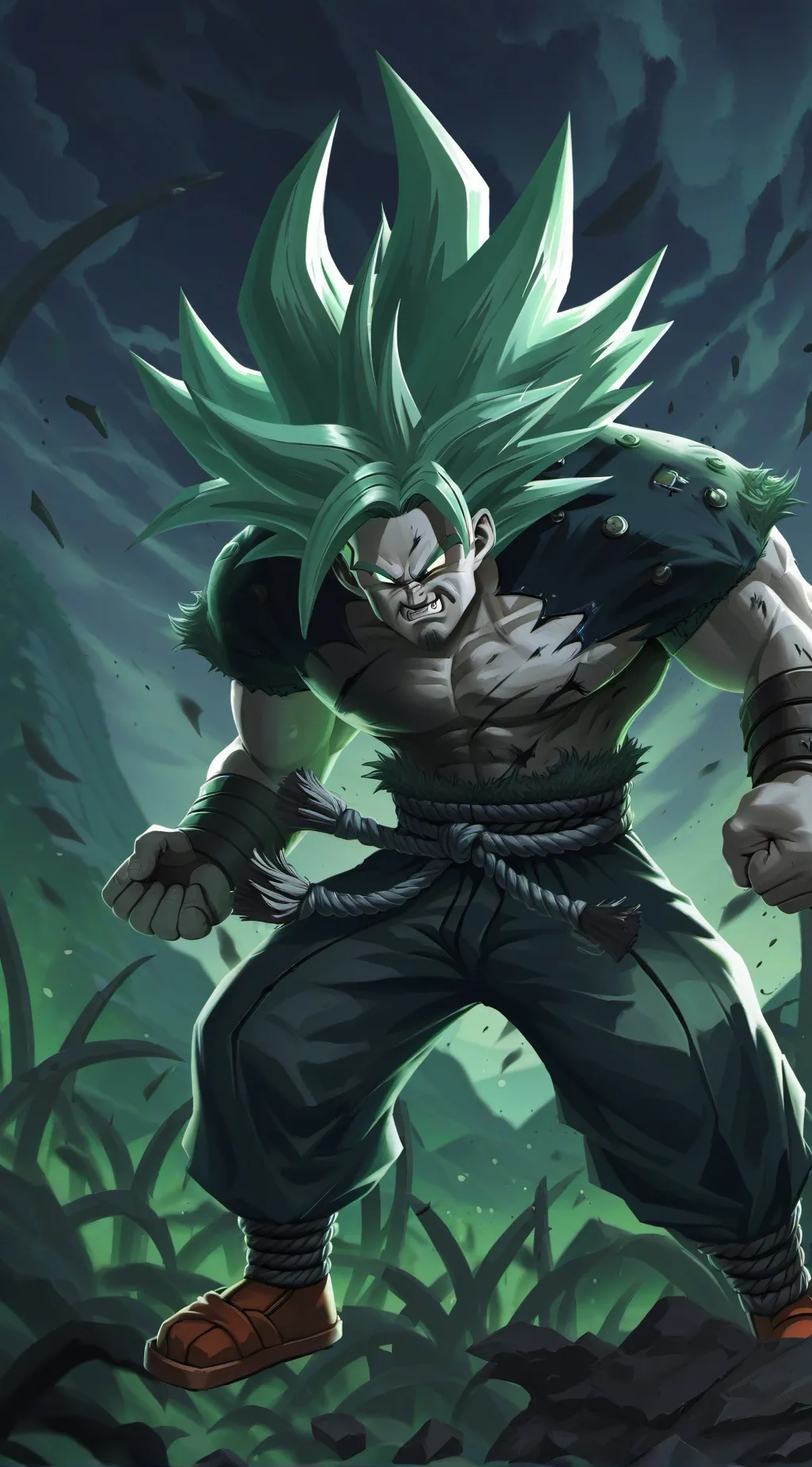 ai character: Broly background