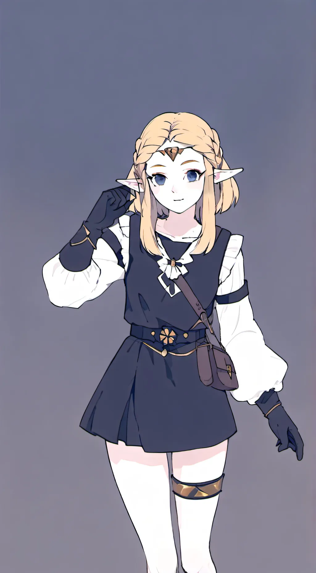 ai character: zelda background
