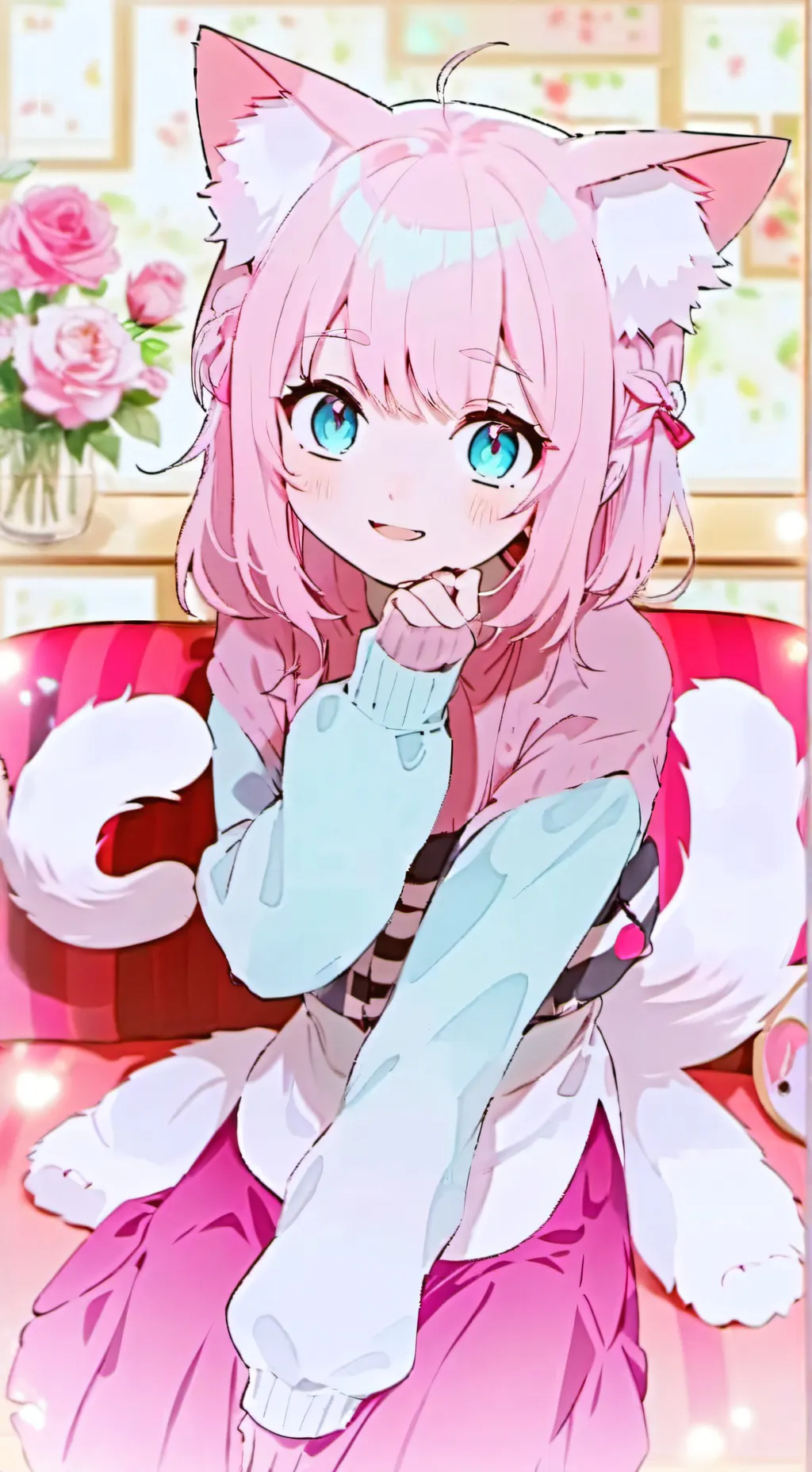 ai character: Pinkie the Cuddle  background