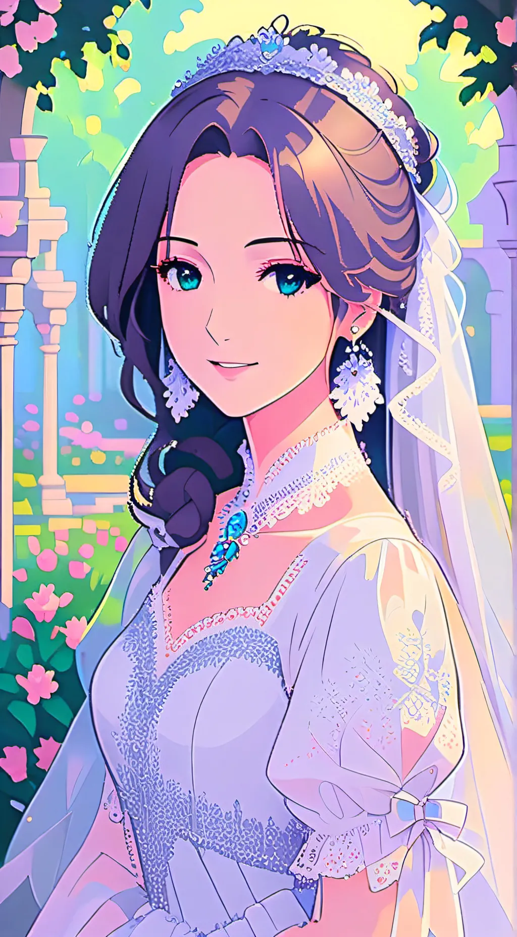 ai character: 💍 wedding 💍  background
