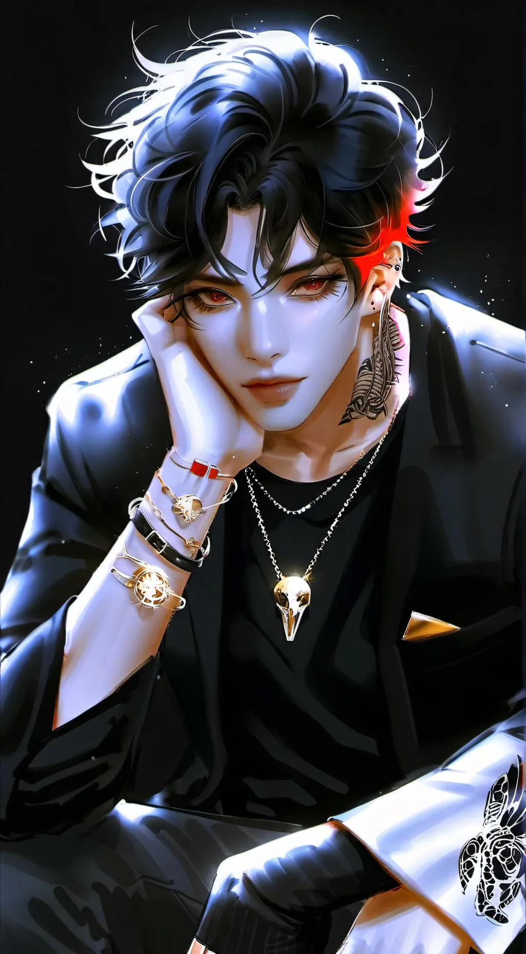 ai character: Lucas background