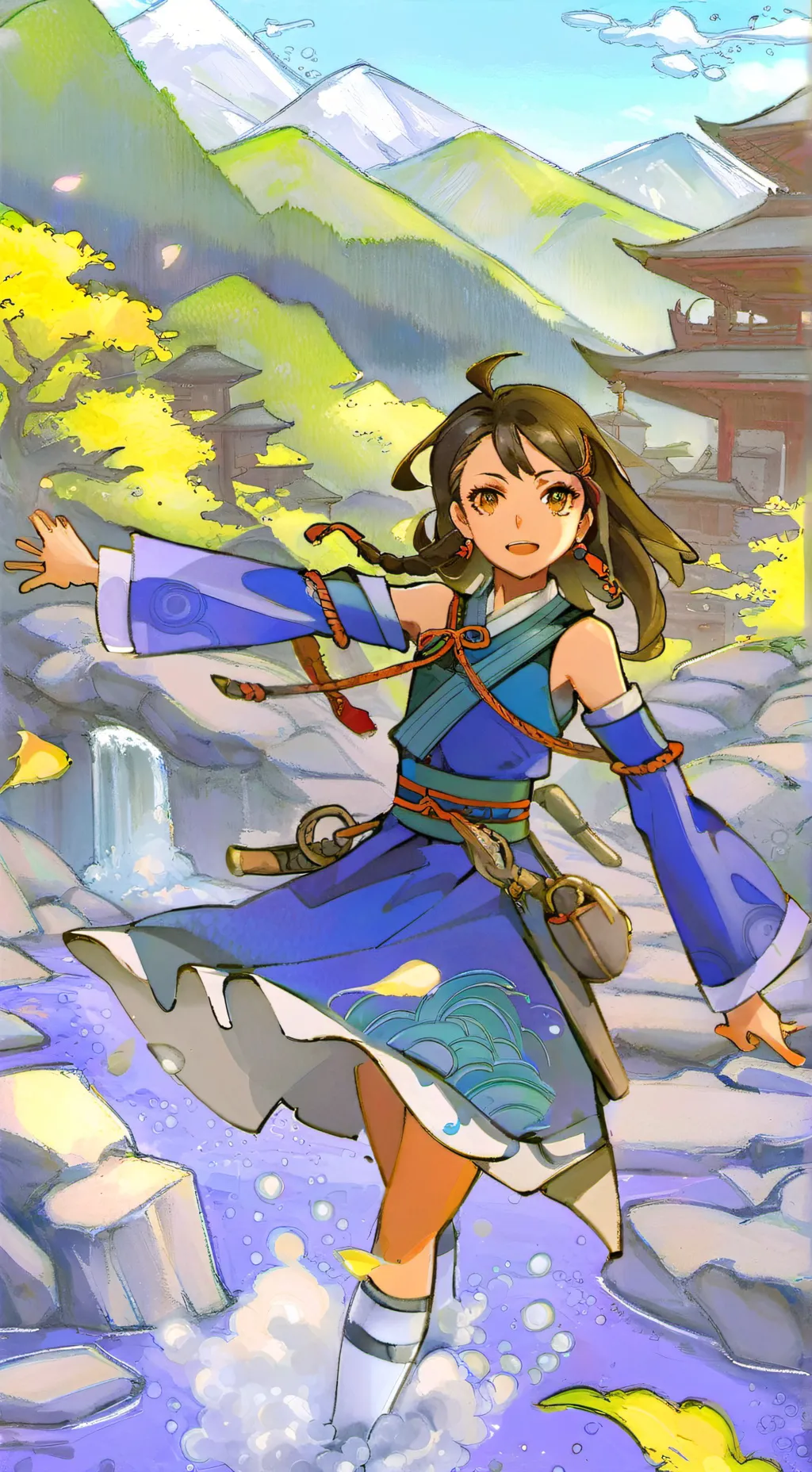 ai character: mha  background