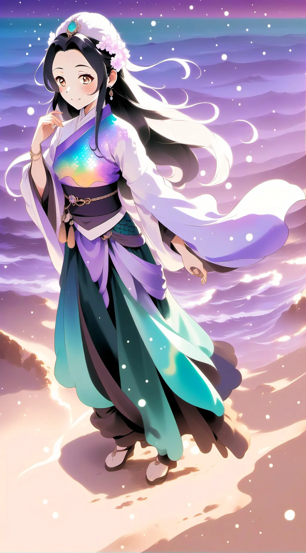 ai character: kma  background