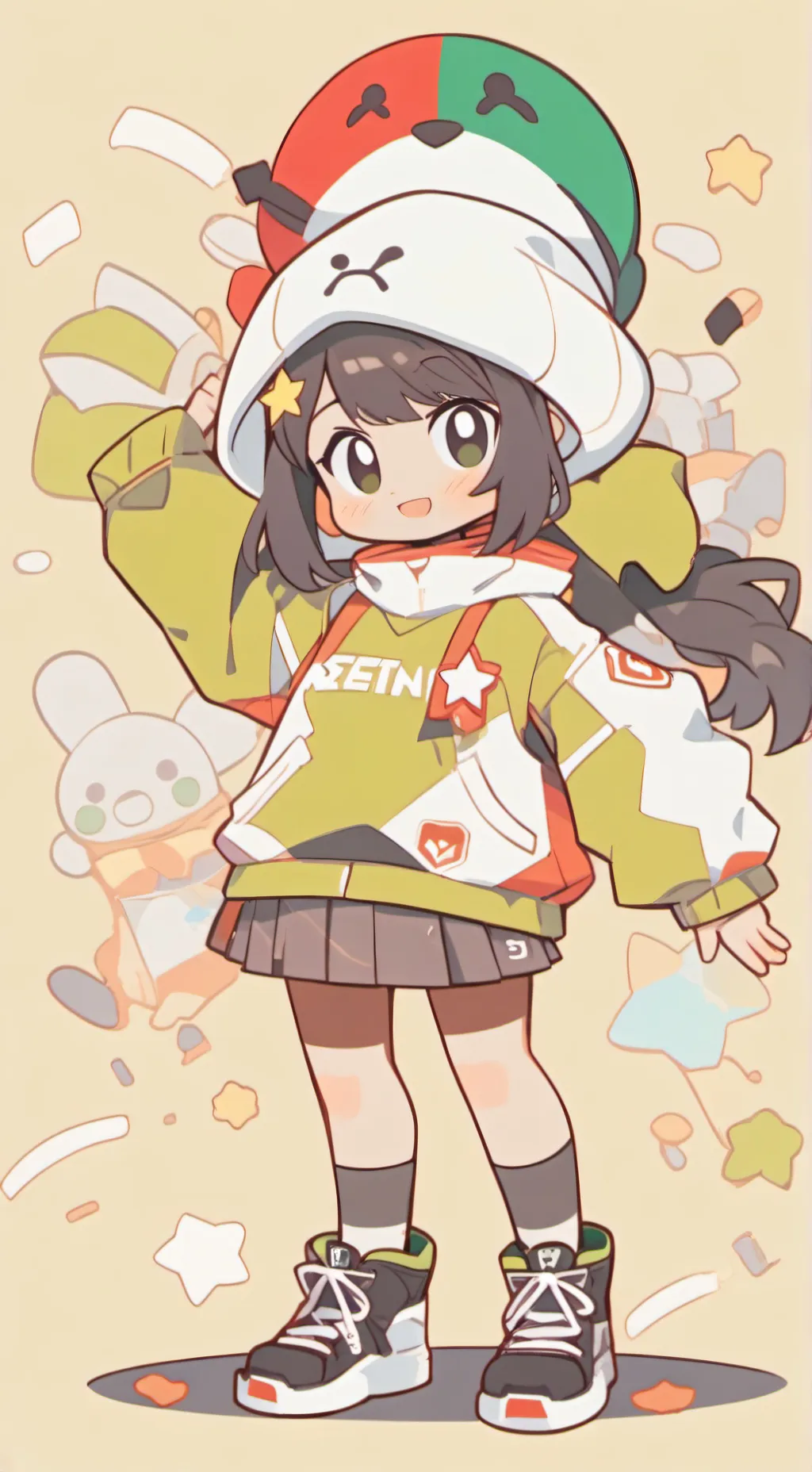 ai character: tu hermana llorona background